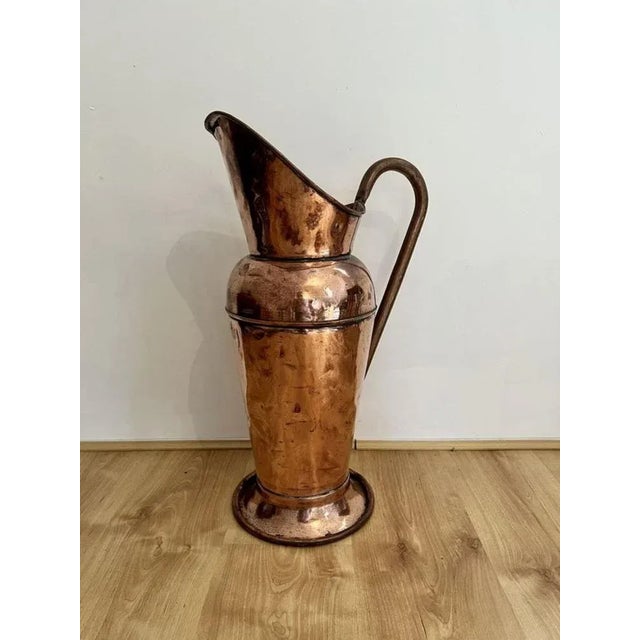 Mid 19th Century Large Victorian Copper Jug, 1850s For Sale - Image 5 of 7