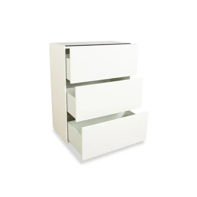 Modern Cube Sideboard in White Wood from Interlübke For Sale - Image 3 of 13