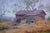 Wood Sam Hyde Harris- California Cabin - Oil on Board C 1930s, Framed For Sale - Image 7 of 9