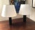 Black Marble Table Lamps Model 180 by Florence Knoll for Knoll International, Set of 2 For Sale - Image 15 of 15