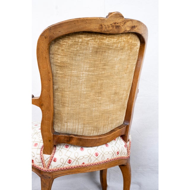 Pair of Antique French Armchairs For Sale - Image 10 of 12