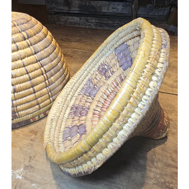 19th Century Southwestern Coiled Basket For Sale - Image 11 of 11