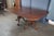 Late 20th Century English Chippendale Style Carved Mahogany Dining Table Ball & Claw For Sale - Image 4 of 14