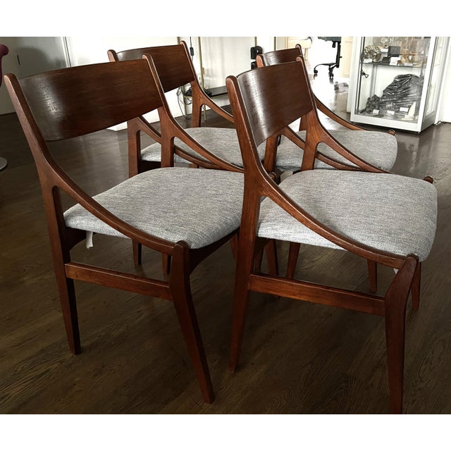 Dining Room Chairs by H. Vestervig Eriksen Tromborg, Denmark, Set of 4 For Sale - Image 17 of 18
