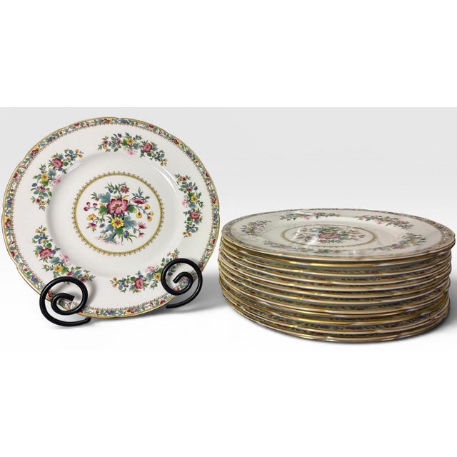 Vintage Coalport Ming Rose Bone China Dinnerware Set - 93 Pieces For Sale - Image 14 of 18