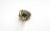 Cocktail Ring Faux Diamonds and Sapphire, Circa 1960s For Sale - Image 10 of 11