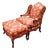 Experience the Peak of Traditional Elegance With This Custom French Country Bergère Chair and Ottoman by Taylor King. 1980s For Sale