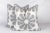 2020s Gray Linen Batik Pattern Pillow Covers, a Pair For Sale - Image 5 of 5