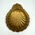 Vintage Brass Scallop Shell Candle Wall Sconce For Sale - Image 9 of 10