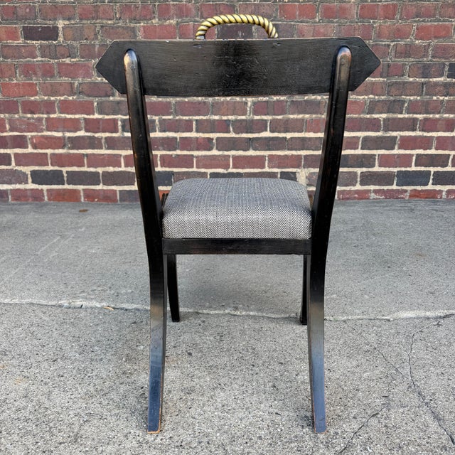 Regency Dining Chair Attributed to John Gee For Sale In Cleveland - Image 6 of 12