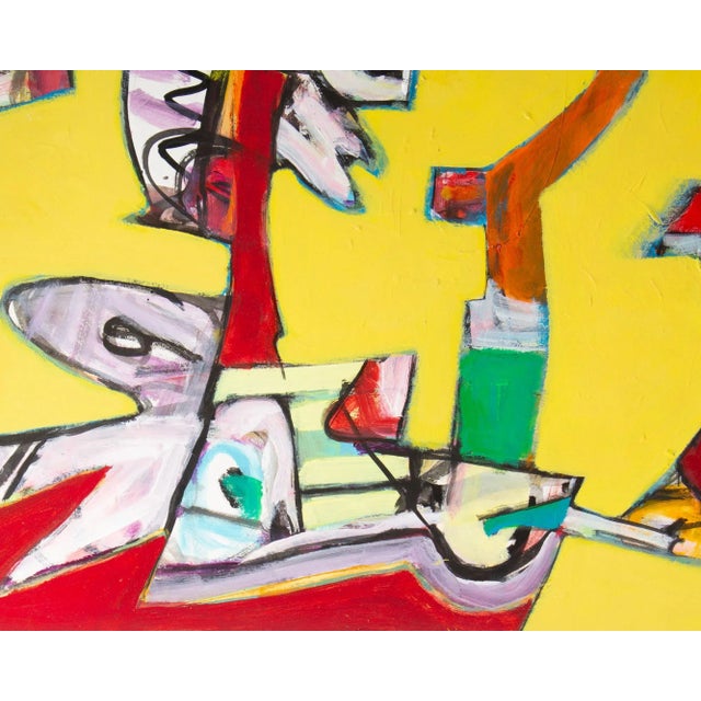 2010s Abstract Acrylic on Paper Painting by James L. Bruch For Sale - Image 5 of 8