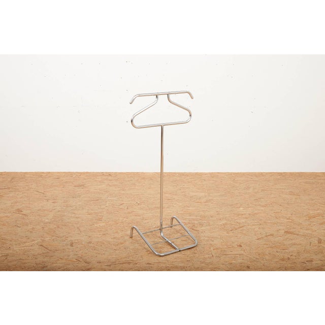 Bauhaus HV 52 Valet Stand in Chrome-Plated Tubular Steel by Hynek Gottwald, 1932 For Sale - Image 3 of 12