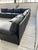Black Modular Leather Sofa Landeau by Mario Bellini for Cassina, 1990s For Sale - Image 8 of 14