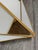 White Vintage Pyramid Ceiling Lamp in Glass and Metal, 1970s For Sale - Image 8 of 12