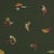 Contemporary Schumacher Fly Fishing Wallpaper In Forest Green For Sale - Image 3 of 5