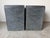 Vintage Coastal Pencil Reed Rattan Nightstands With Blackwashed Finish – Pair For Sale - Image 11 of 13