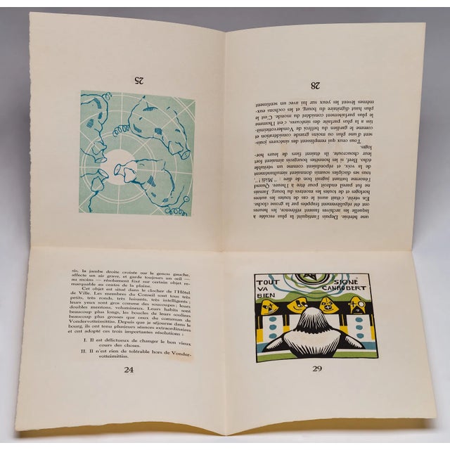 1920s 1927 Edgar Allan Poe “Le Diable Dans Le Beffroi” Jacques Maret Illustrated Limited Edition For Sale - Image 5 of 8