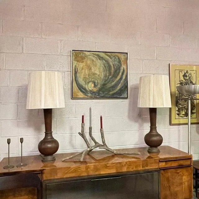 "Radiant Pledge" Abstract Expressionist Oil Painting by Frederick Terna For Sale - Image 10 of 11