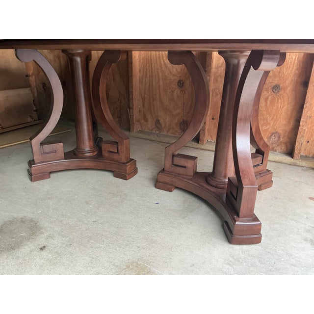 Bernhardt Furniture Martha Stewart Whitney Opal Point Collection Dining Set- 10 Chairs For Sale - Image 9 of 18