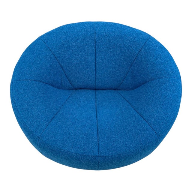 Blue Pumpkin Lounge Chair by Pierre Paulin for Ligne Roset For Sale - Image 9 of 16