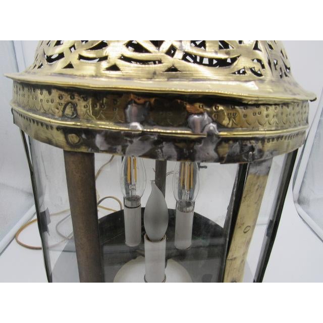 17th Century 17th Century Dutch Brass Lantern For Sale - Image 5 of 9