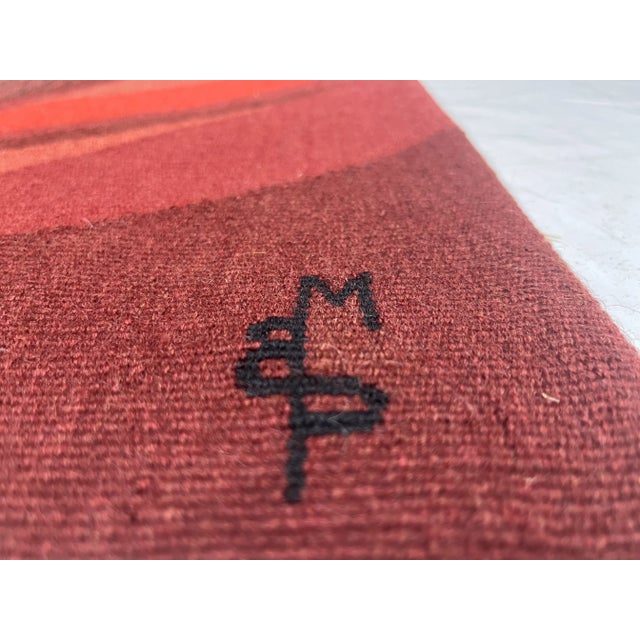 Mid-Century Tapestry Signed and Design by Jacob For Sale In New York - Image 6 of 7