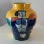 Vintage Mexican Talavera Abstract Art Vase For Sale - Image 13 of 13