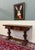 Antique French Flip Top Envelope Library Table Console Sofa Entry Table Oak For Sale - Image 9 of 18