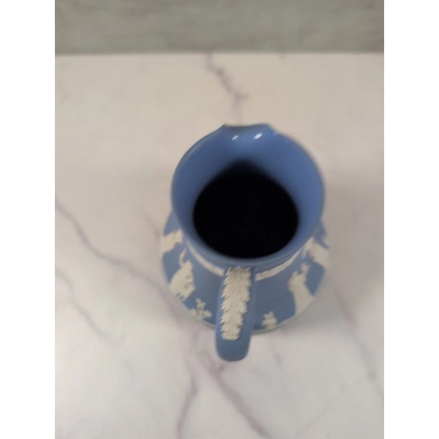 Vintage MCM Wedgwood Jasperware Light Blue & Cream 6