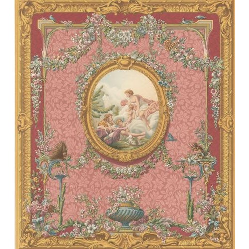 Racinet, Floral Decorative Panel, 1873, Chromolithograph For Sale - Image 4 of 10