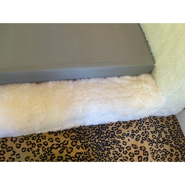 Contemporary Restoration Hardware Yeti Sheepskin King Size Ivory