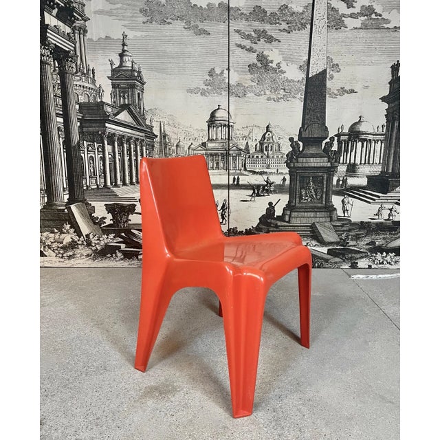 German Stackable Fiberglass Ba 1171 Side Chair by Helmut Bätzner for Bofinger, 1960s For Sale - Image 14 of 14