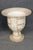 Pair Vintage Tessellated Travertine Campana Urns Planters For Sale - Image 10 of 10