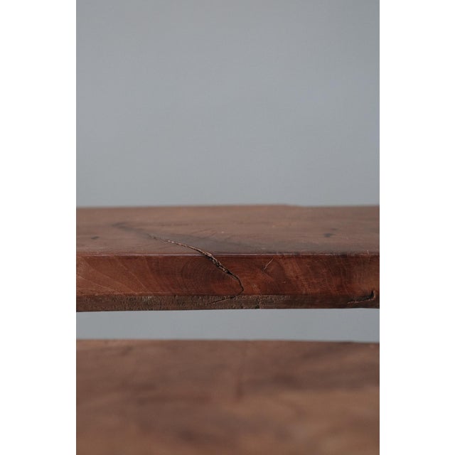 Cherrywood Farmhouse Benches, Set of 2 For Sale - Image 6 of 12