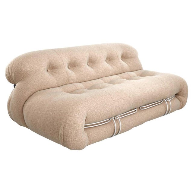 Soriana Two-Seater Sofa by Afra and Tobia Scarpa for Cassina For Sale - Image 17 of 17