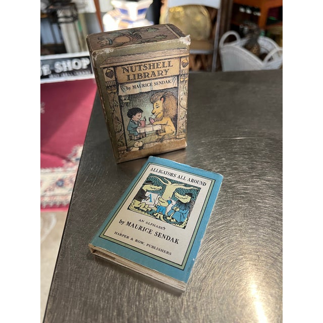 Children's Collection of Vintage Children's Miniature Books- Set of 6 For Sale - Image 3 of 8