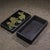 Black Zitan Wood Box Inlaid With Jade Lion Motif For Sale - Image 4 of 9