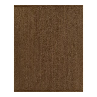 Pure Salt Cassis Walnut Hand Woven Jute Area Rug, 5' X 8' For Sale
