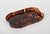 Mid-Century Modern Oval Serving Tray in Tortoiseshell Effect Acrylic Glass, Italy, 1970s For Sale - Image 12 of 15