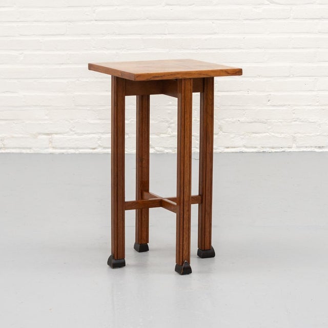 1920s Dutch Art Deco Side Table, 1920s For Sale - Image 5 of 17