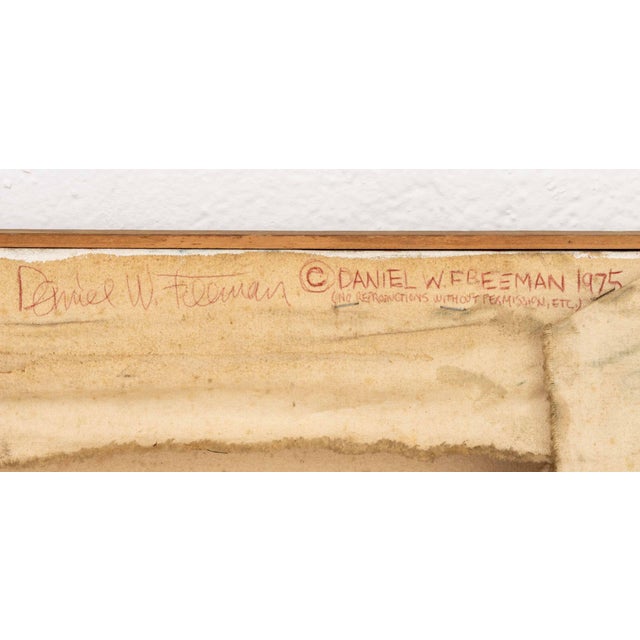 Daniel W. Freeman "Puberty" Oil on Canvas, 1975 For Sale - Image 9 of 10