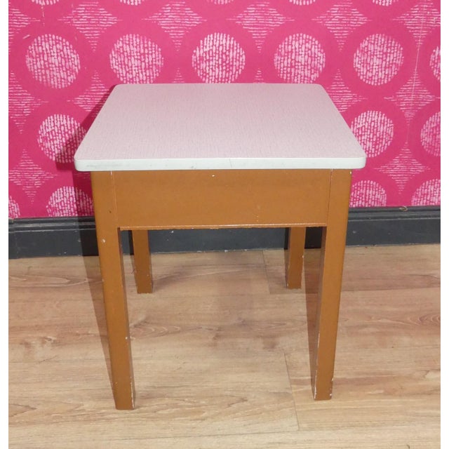 Stool with Storage Space, 1950s For Sale - Image 10 of 10