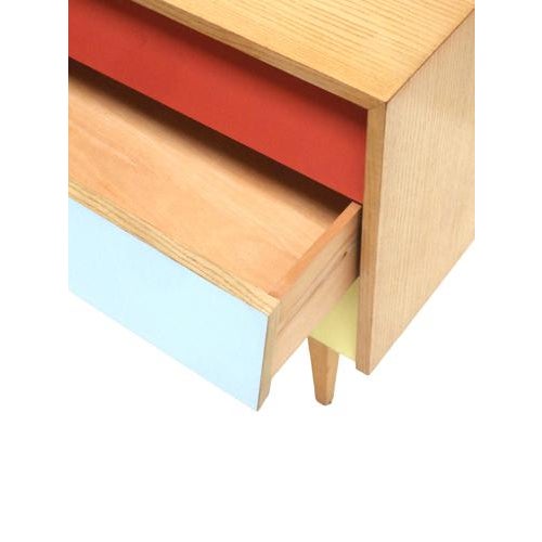 Contemporary Small Chest of Drawers in the style of Jiří Jiroutek, 1970s For Sale - Image 3 of 6
