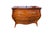 Brass Pair of Vintage Henredon Louis XV Bombé Walnut Chests / Oversized Nightstands For Sale - Image 8 of 10