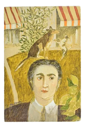 Alberto Gallerati, If This Was Me, Oil Painting, 1970s