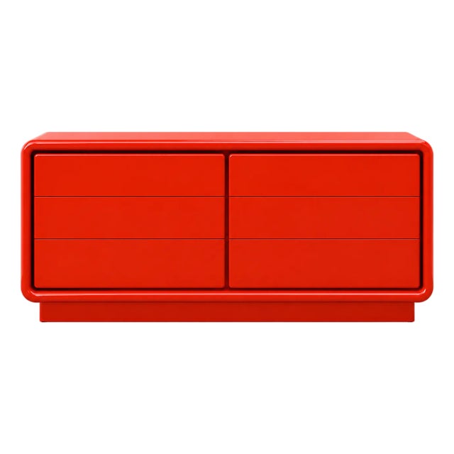 Marvelous Vintage Modern to Postmodern Dresser For Sale
