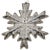 1978 Gorham Sterling Snowflake Ornament For Sale
