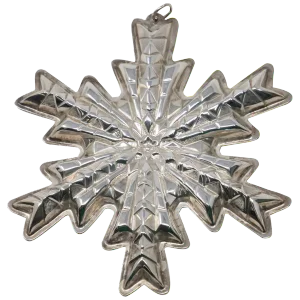 1978 Gorham Sterling Snowflake Ornament