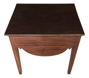 Antique English Georgian Mahogany Side Table