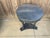 Modern shabby chic end table with crude blue/grey finish. Table has a unique look and feel with contemporary look and...